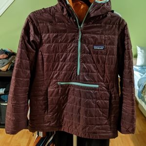 Patagonia nanopuff pullover hoodie